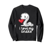 Sweet I Love My Snake I Love My Snake Snake Mum Sweatshirt