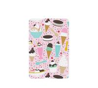 Sweet Ice Cream Printing 10 Pcs Car Air Freshener Fragrant Sheets,Car Hanging Accessories With Strings For Decor