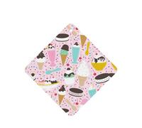 Sweet Ice Cream Printing 10 Pieces Air Freshener Car Hanging Cards Air Freshener Sheets With Rope For Cars Home