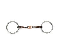 Sweet Iron Loose Ring Snaffle with Raised Copper Bit for Horse (6 inchs)