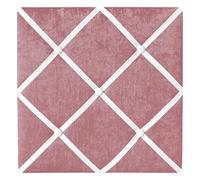 Sweet Jojo Designs Pink Fabric Memory Memo Photo Bulletin Board - Solid Light Blush Crinkle Crushed Velvet Luxurious Elegant Princess Boho Shabby Chic Luxury Glam High End Boutique for Lace Collection