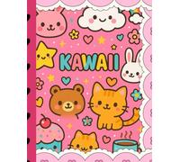 Sweet Kawaii Scribbles: A Plain-Page Kawaii Notebook with a Pink Pastel Cover for Drawing, Doodling & Daydreaming