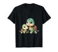Sweet Kawaii Turtle Parent Child Bond T-Shirt
