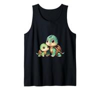 Sweet Kawaii Turtle Parent Child Bond Tank Top