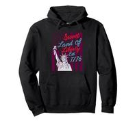 Sweet Land Of Liberty Est 1776 - Patriotic 4th July Pullover Hoodie