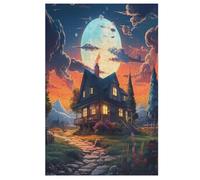 Sweet Landscape Jigsaw Puzzles for Adults 1000 Pieces - Kids Wooden Jigsaw Puzzle - Recycled Board Picture Puzzle - Precision Cut 1000 Piece Jigsaw Puzzle (78×53cm)