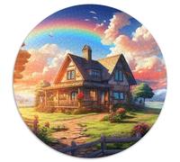 Sweet Landscape Jigsaw Puzzles for Adults Gifts 1000 Pieces Challenging Games Home Decors Brainteasing Idyllic Landscape Jigsaw Puzzle for Adults And Kids 1000pcs (67.5x67.5cm)