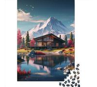 Sweet Landscape Jigsaw Puzzles Puzzles for Adults Kids. 1000 Piece Great Gifts Challenge Toy Educational Games Home Decoration for Adults& Kids Age 14 Years Up 1000pcs (75x50cm)