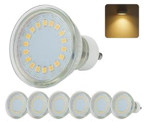 Sweet Led® LED GU10 5 W Warm White Glass 230 V Bulbs LED Spotlight Warm White |kaltweiß |led Lights, warm white, 6 - stück 5 watts