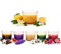 Sweet Lemon Larkbury Scented Candle, 350G Luxury Fragrance Candle, 32 Hours Burn Time, Candle Gift for Women and Men, Birthdays, Christmas, Wedding, Home and Bath Relaxing