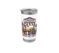 Sweet Like Liberty Lemonade Kiosk Stainless Steel Insulated Tumbler