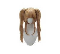Sweet Lolita Wig for Women Teen Girls Double Ponytail Clip in Pony Tails Long Straight Synthetic Wig for Party