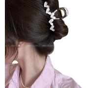 Sweet Long Heart Hair Claw Clips For Women Girls Big Claw Clips For Thick Hair Barrettes Strong Hair Styling Accessories Nonslip