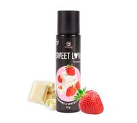 Secretplay edible gel strawberry and white chocolate 60 ml
