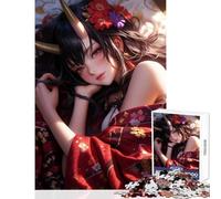 Sweet Maiden Demon 1000 Piece Jigsaw Puzzle for Teenagers Support Memory Strength And Retention Gentle Calm Leisure Activity (50X75cm)