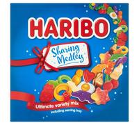 Sweet Medley Gift Box 480g - Gummy Sweets Gift Hamper For Both Kids & Adults - Christmas Sharing Sweet Box - Secret Santa Christmas Eve Box Treats