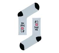 Sweet Milk Cute Fun Socks Gifts Novelty Funky Unisex Premium Cotton