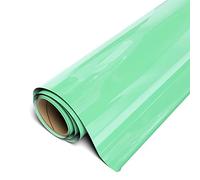 (Sweet Mint Green) - Siser Stretch EasyWeed Heat Transfer Vinyl HTV for T-Shirts 30cm by 1.5m Roll + Weeder (Sweet Mint Green)