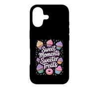 Sweet Moments Sweeter Treats - Dessert Lover Saying Case for iPhone 17