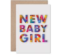 Sweet New Baby Card, Bursting with Joy