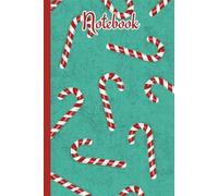 Sweet Notes: A festive red and white notebook for notes, journaling, and holiday cheer.