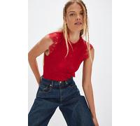 Sweet Nothings Bodysuit by Intimately at Free People in Tango Red, Size: Small - female