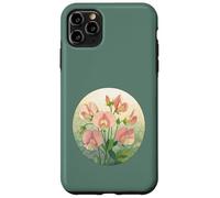 Sweet Pea Birth Month Flower Elegance Case for iPhone 11 Pro Max
