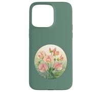 Sweet Pea Birth Month Flower Elegance Case for iPhone 15 Pro Max