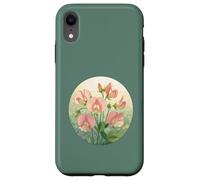 Sweet Pea Birth Month Flower Elegance Case for iPhone XR