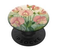 Sweet Pea Birth Month Flower Elegance PopSockets Adhesive PopGrip