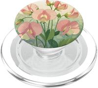 Sweet Pea Birth Month Flower Elegance PopSockets PopGrip for MagSafe