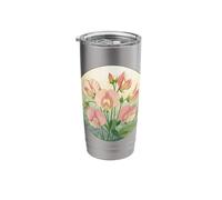Sweet Pea Birth Month Flower Elegance Stainless Steel Insulated Tumbler