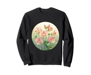 Sweet Pea Birth Month Flower Elegance Sweatshirt