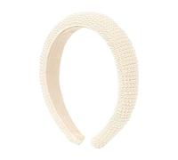 Sweet Pearl Headbands Hair Hoop Simply Cute Fashion Hair Accessory for Wedding Party Girls Women, Soft and Material, Comfortable for Daily Wear - Little pearl