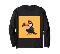 Sweet, Playful, Overly Cute Chibi Style Cute Toucan Long Sleeve T-Shirt