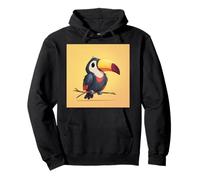 sweet, playful, overly cute Chibi style cute toucan Pullover Hoodie