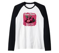 Sweet Plums Ripe & Rich Freshness Delight Raglan Baseball Tee