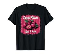 Sweet Plums Ripe & Rich Freshness Delight T-Shirt