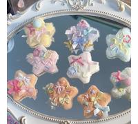 Sweet Plush Star Hair Clip Women Cool Trendy Star Decoration Hair Barrettes For Ponytails And Various Hairstyles