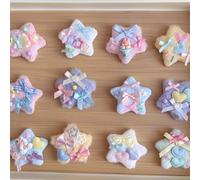 Sweet Plush Star Hair Clip Women Cool Trendy Star Decoration Hair Barrettes For Ponytails And Various Hairstyles