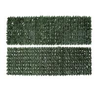 (Sweet potato leaves) 3M x1M Hanging Plant Artificial Ivy Leaf Suitable For Fences Backyards Gardens Etc.