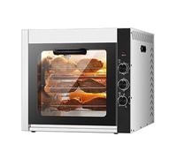 Sweet Potato Oven, Stainless Steel, 1400W/2800W, 360° Rotation, Timer Function (0-90 Min), Perfect for Baking Pizza and More