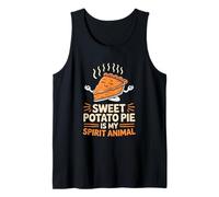 Sweet Potato Pie is My Spirit Animal Funny Food Tank Top