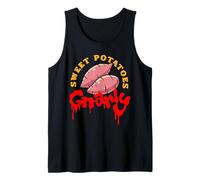 Sweet Potatoes Gnarly Bold Cartoon Autumn Tank Top