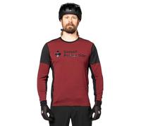 Sweet Protection Hunter Merino Hybrid Long Sleeve Enduro Jersey Red M Men