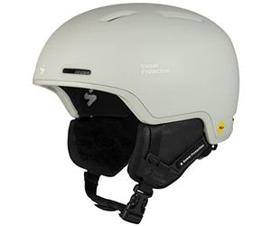 Sweet Protection Looper MIPS Helmet - Adjustable Hardshell Ski and Snowboarding Helmet with Ventilation, Google and Audio Compatible, Matte Bronco White, Medium/Large