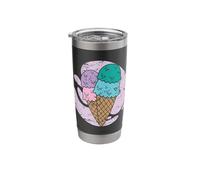 Sweet Refreshment Soft Ice Cream Stainless Steel Insulated Tumbler