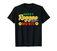 Sweet Reggae Music | Jamaican Flag | Jamaica Reggae T-Shirt