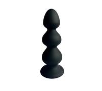 Sweet Release® Orba Large Anal Plug Sex Toys - Premium Velvet Luxury Silicone, Weighted Steel Spheres, 3-Orb Design for Intense Pleasure - Latex & Phthalate Free, 6.9 x 6.9 x 16.5 cm