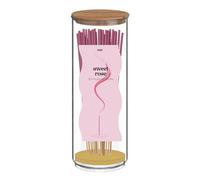 Sweet Rose Incense Sticks in Glass Jar
